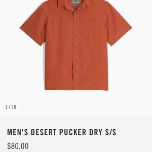 Men's Royal Robbins Desert Pucker Dry Short Sleeve